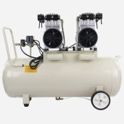 Hyundai HY2150100 3kW 4HP 100 Litre Oil-Free Silenced Electric Air Compressor  - 17.31 CFM